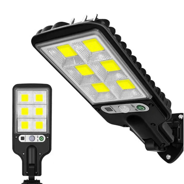 Farolux Solar - Farola LED para Exteriores Sin Instalación Eléctrica
