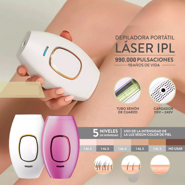 ULTIMAS 13 UNIDADES | Depiladora Permanente de Luz Pulsada Láser IPL