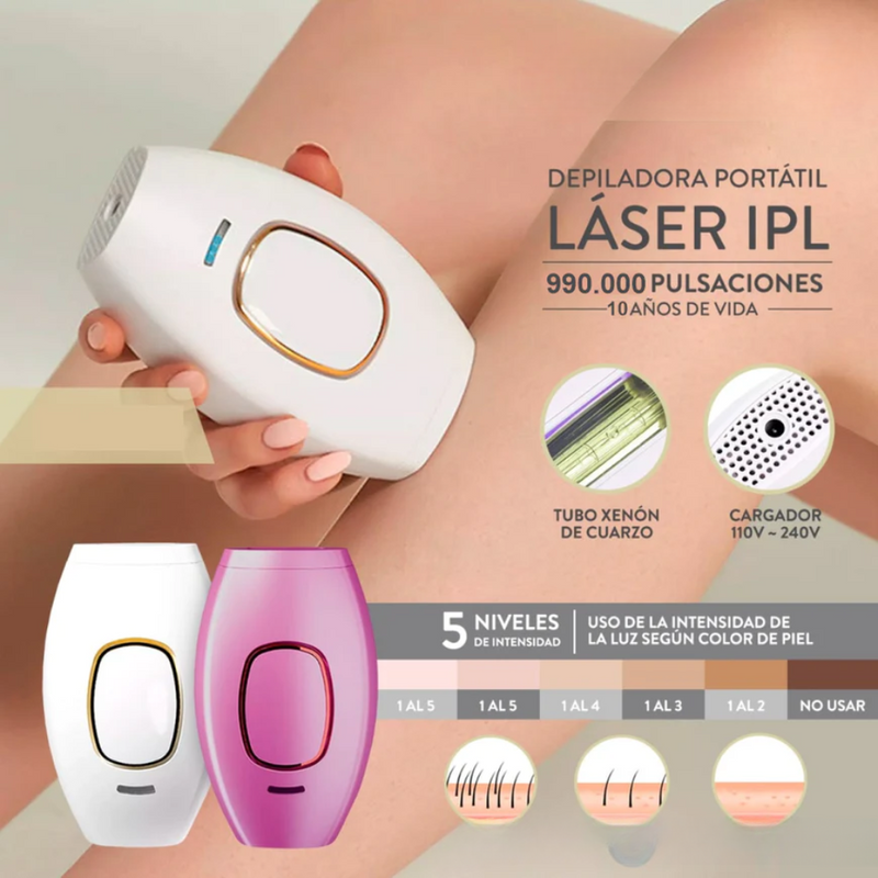 ULTIMAS 13 UNIDADES | Depiladora Permanente de Luz Pulsada Láser IPL
