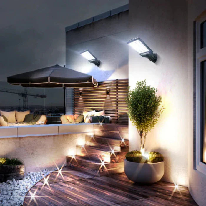 Farolux Solar - Farola LED para Exteriores Sin Instalación Eléctrica